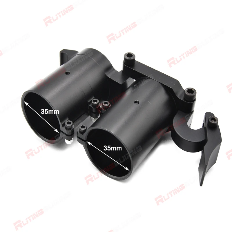 1Pcs Plant Protection UAV Folding Arm, 35mm Aluminum Alloy Tube Clip Transverse Folding Accessories