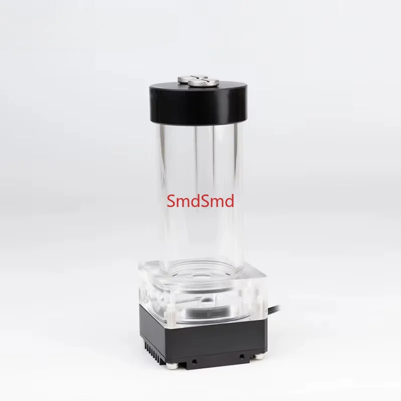 P67D water cooling pump with 130mm reservoir for PC water cooling  support G1/4 thread in/out quiet pump