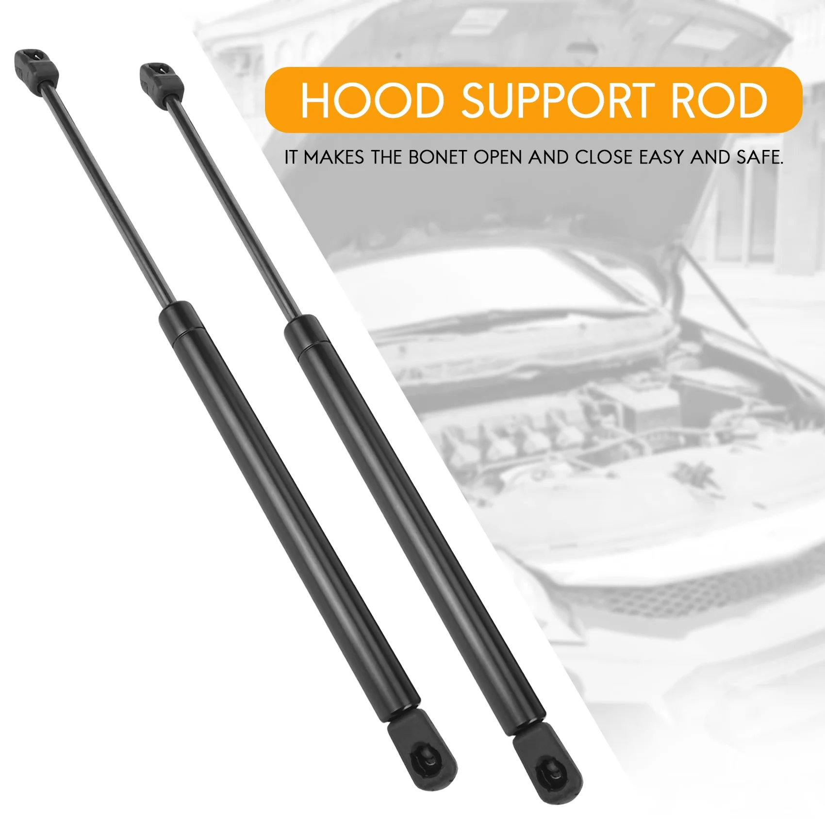 Front Hood Bonnet Gas Spring Strut Shock Damper Lift Support Bar for Opel Holden Astra J Vauxhall MK6