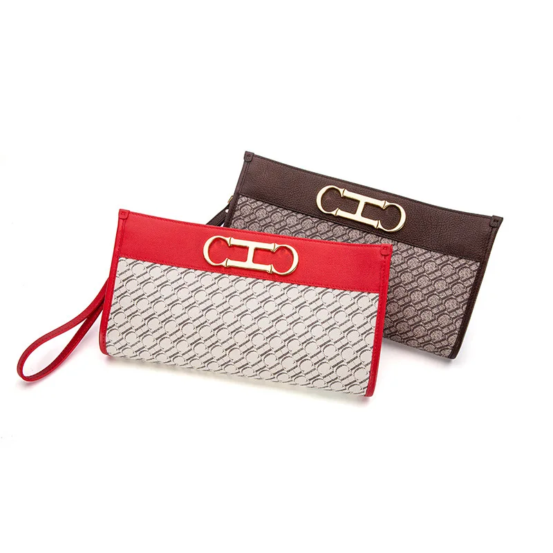 

Carolina Herrera Simple and Elegant Style Women's Clutch Letter Design Casual and Versatile with Large Capacity