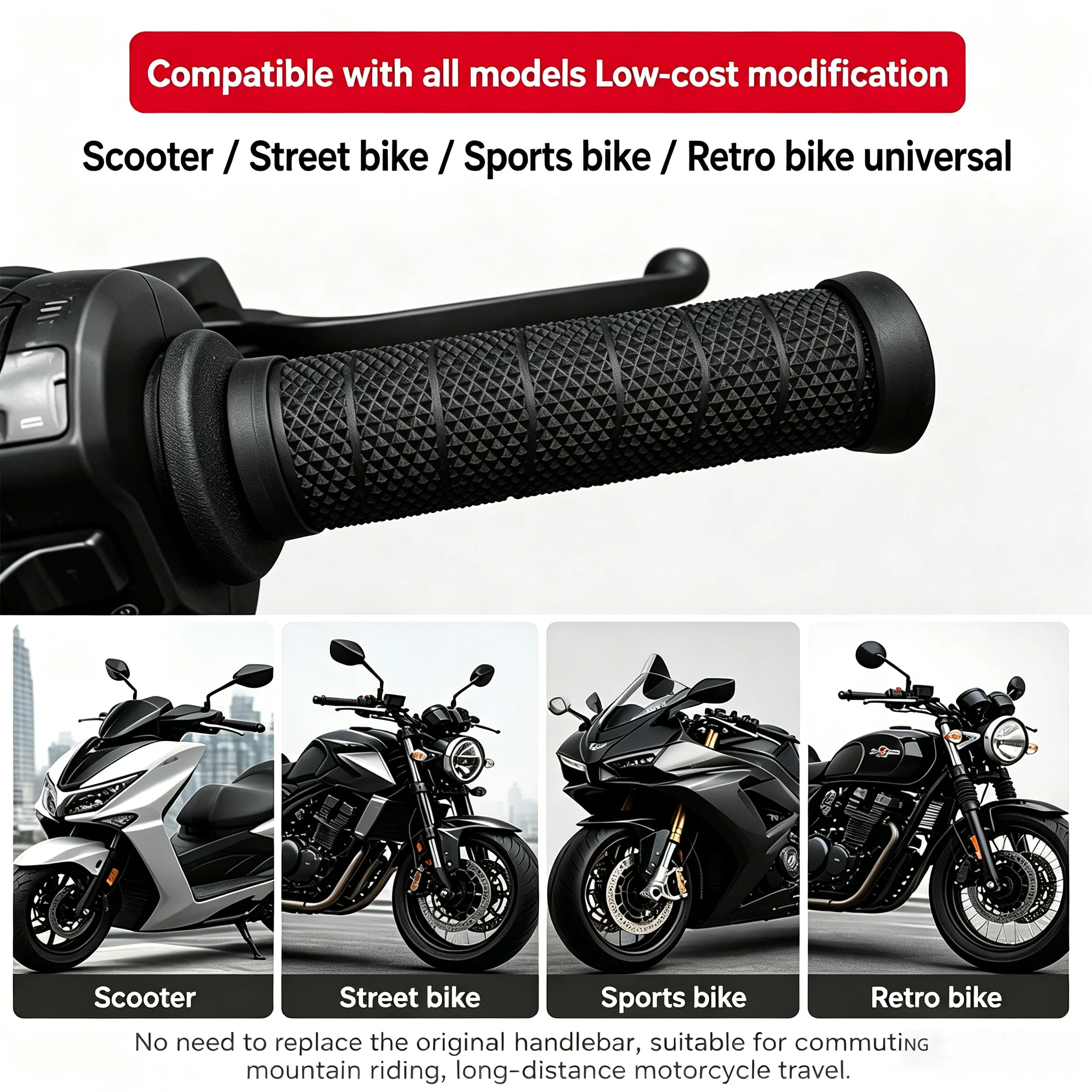 Suitable for Qianjiang Sai 600 motorcycle riding, these gloves have strong anti-slip grips, high elasticity to prevent slipping,