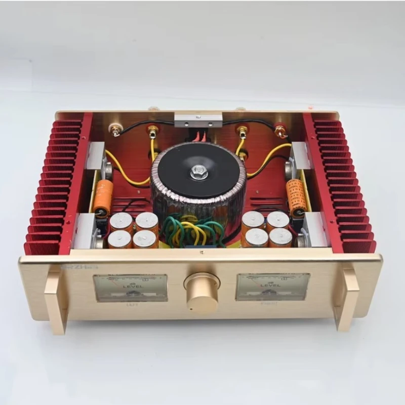 Pure Class A Power Amplifier 15W, Dual Channel Hood 1969 Audio Amplifier, High-Fidelity Stereo Amp for Home Audio System
