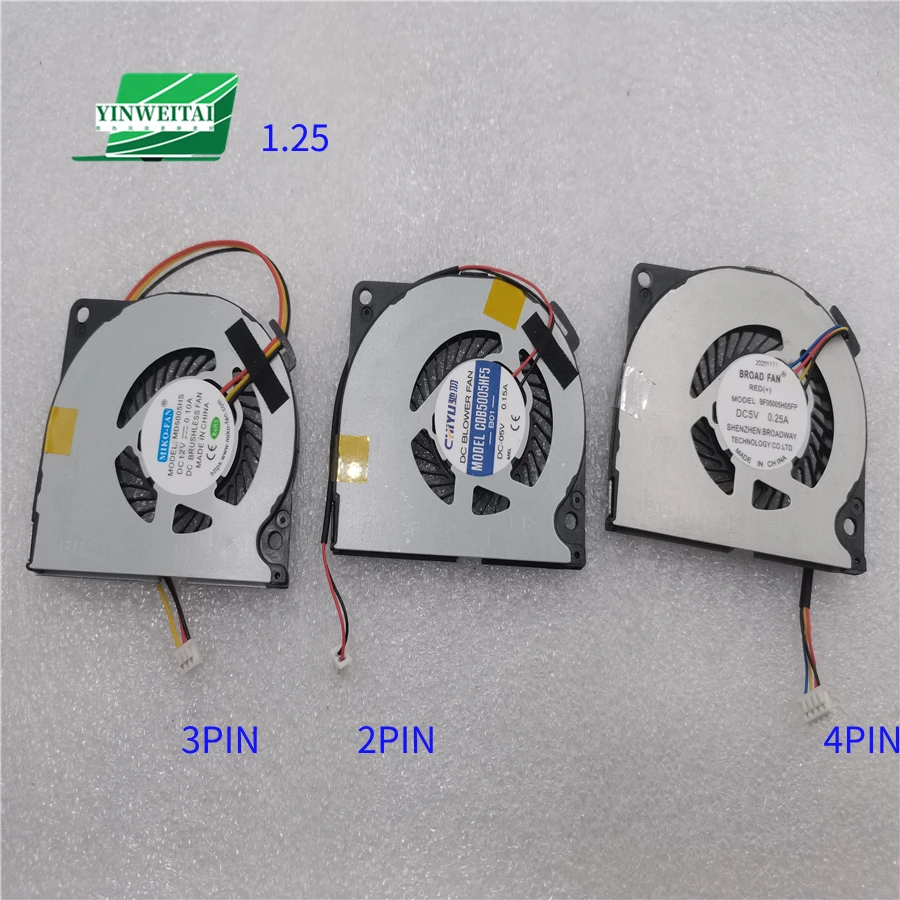 Fan FOR MD5005HS BROAD FAN BF05005H05FP BF05005H05 5V CDB5005HF5 Chuwi GemiBook 13 CWI528 GemiBook Pro 14 CWI529 DC5V 0.4A New