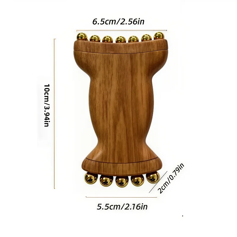 Facial And Neck Massager – Equipped with a Comfortable Handle And Ergonomic Grip Design, Suitable for Deep Tissue Massage
