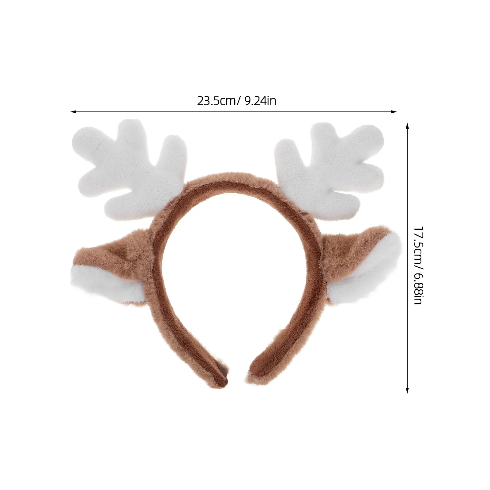 角のついたヘッドバンド、鹿の耳、クリスマスパーティー、コスプ - Reindeer Antlers Headband のレビューと価格