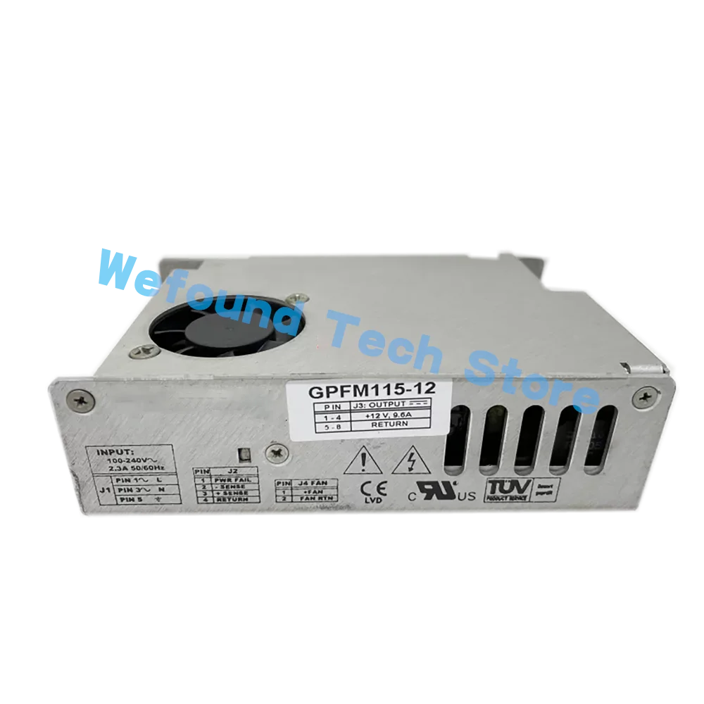 

GPFM115-12 Industrial Medical Power Supply+12V9.6A