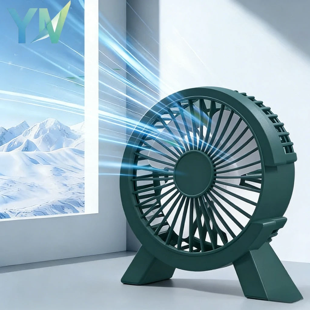 1/2/4PCS Quiet Desktop Fan for Students High Velocity Small Table Fan with USB Powered for Dormitory Bedroom Office Cooling