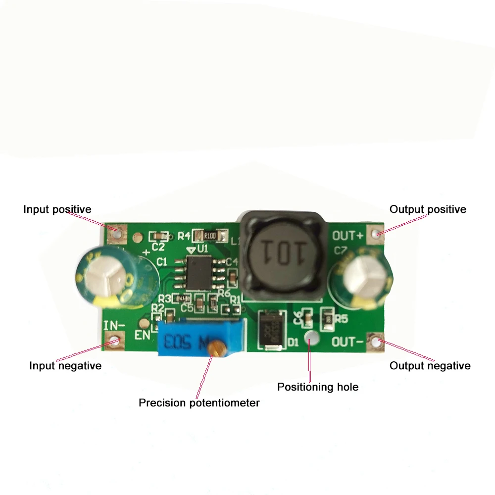 DC-DC 48V 60V 100V to 1.25V-48V Step Down Module Board Voltage Buck Adjustable Power Supply Converter 1.8V 2.5V 3.3V 5V 9V 12V