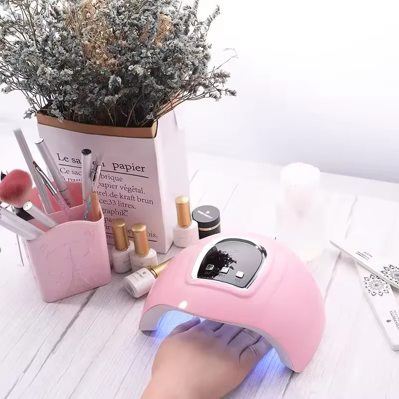 

Быстросохнущая Индукционная сушильная машина, магазин клея для ногтей с розовой лампой для выпечки