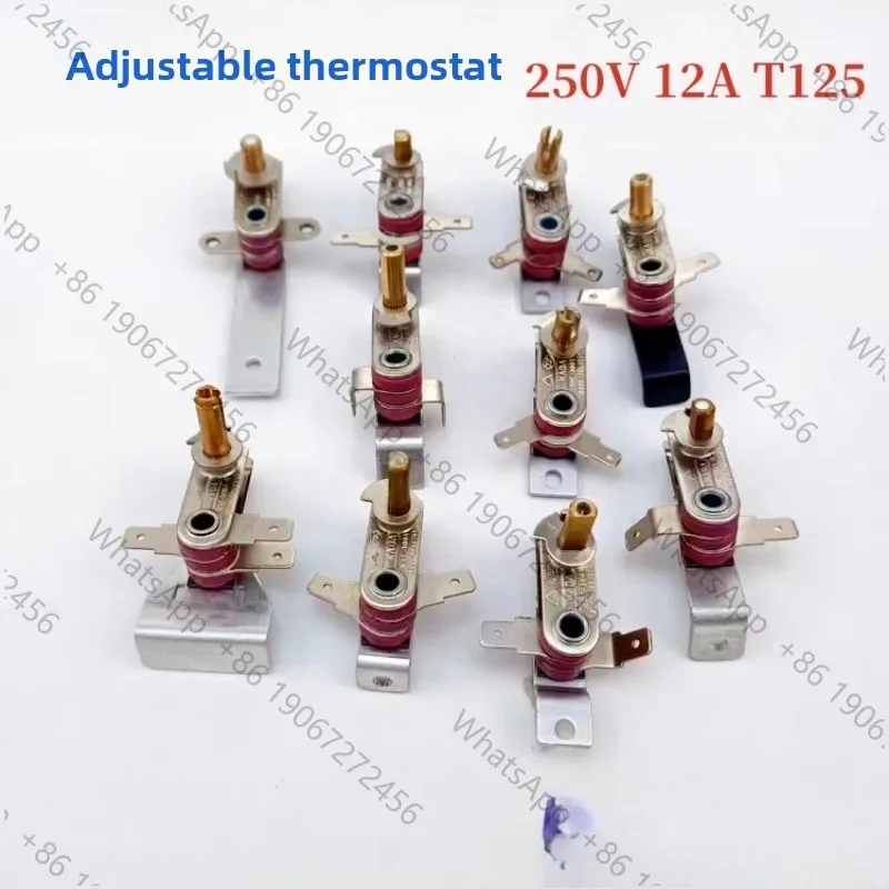 Bimetal adjustable thermostat for rice cookers, ovens, pie pans, frying pans, etc. Bi-Metal Thermostat B Accessories