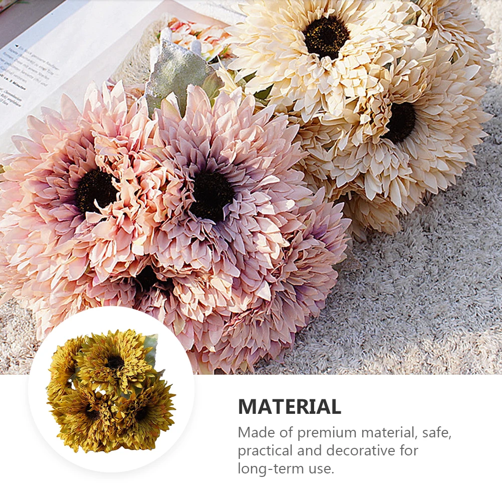 

Artificial Swag Wedding Simulated Flower Table Flowers Bouquet Decor Bridesmaid Fake