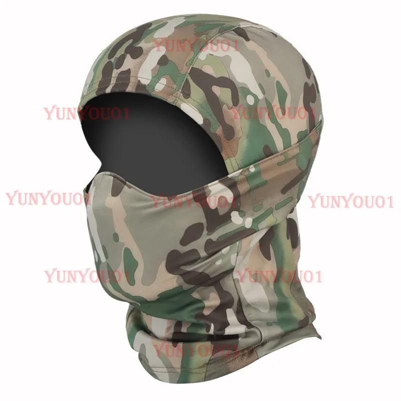 

Tactical Headgear Second Generation, Silicone Mask, Face Protection, Camouflage Riding, Sun Protection and Wind Protection