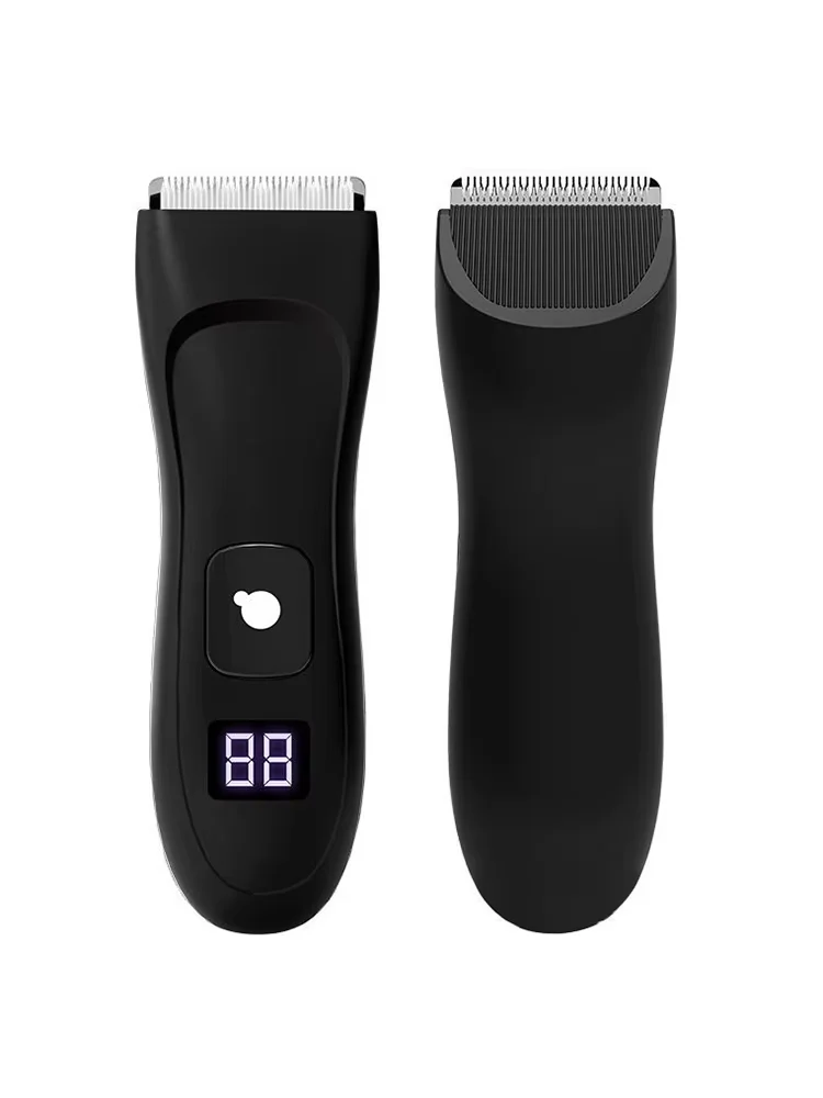 Electric Digital Display Waterproof Men's and Women's Body Hair Shaver Hair Removal Shaver Full Body Hair Trimming