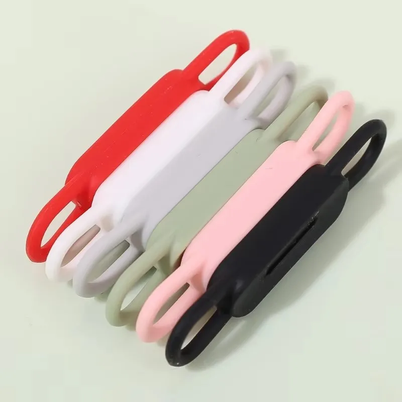Magnetic Pencil Holder,Tablet Touch Pen Clips,Multifunction Silicone Adjustable Pen Stand for Office Accessories Organizer
