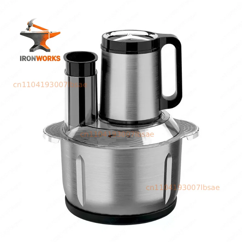 5L Electric Meat Grinder - Multifunction Food Chopper & Vegetable Slicer for Home Kitchen