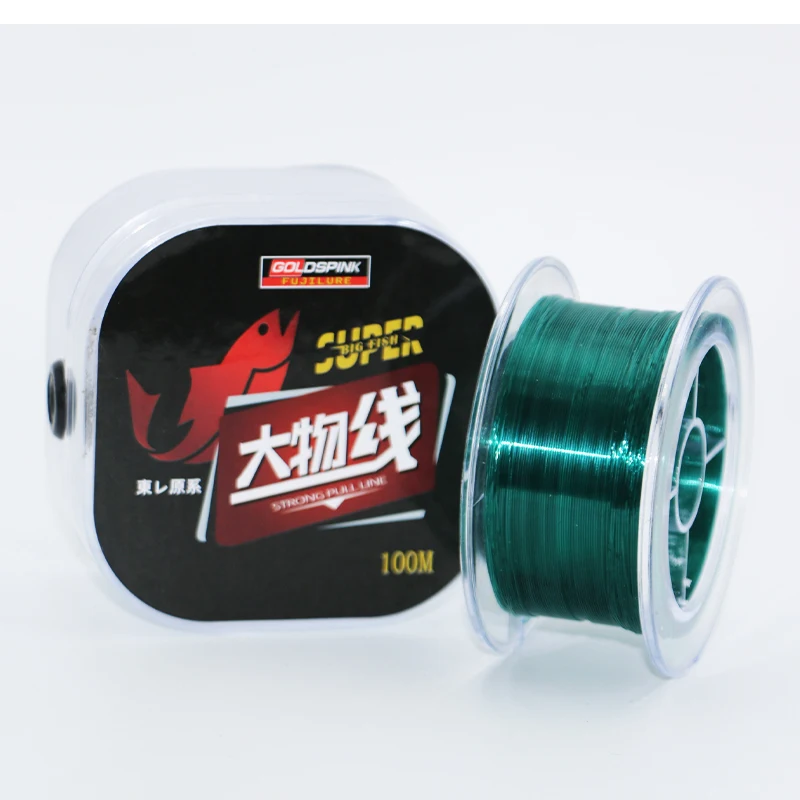 YGKX 100m Nylon Fishing Line Japanese Super Strong Monofilament Main Line Fishing Cord for Saltwater/Freshwater Fishing