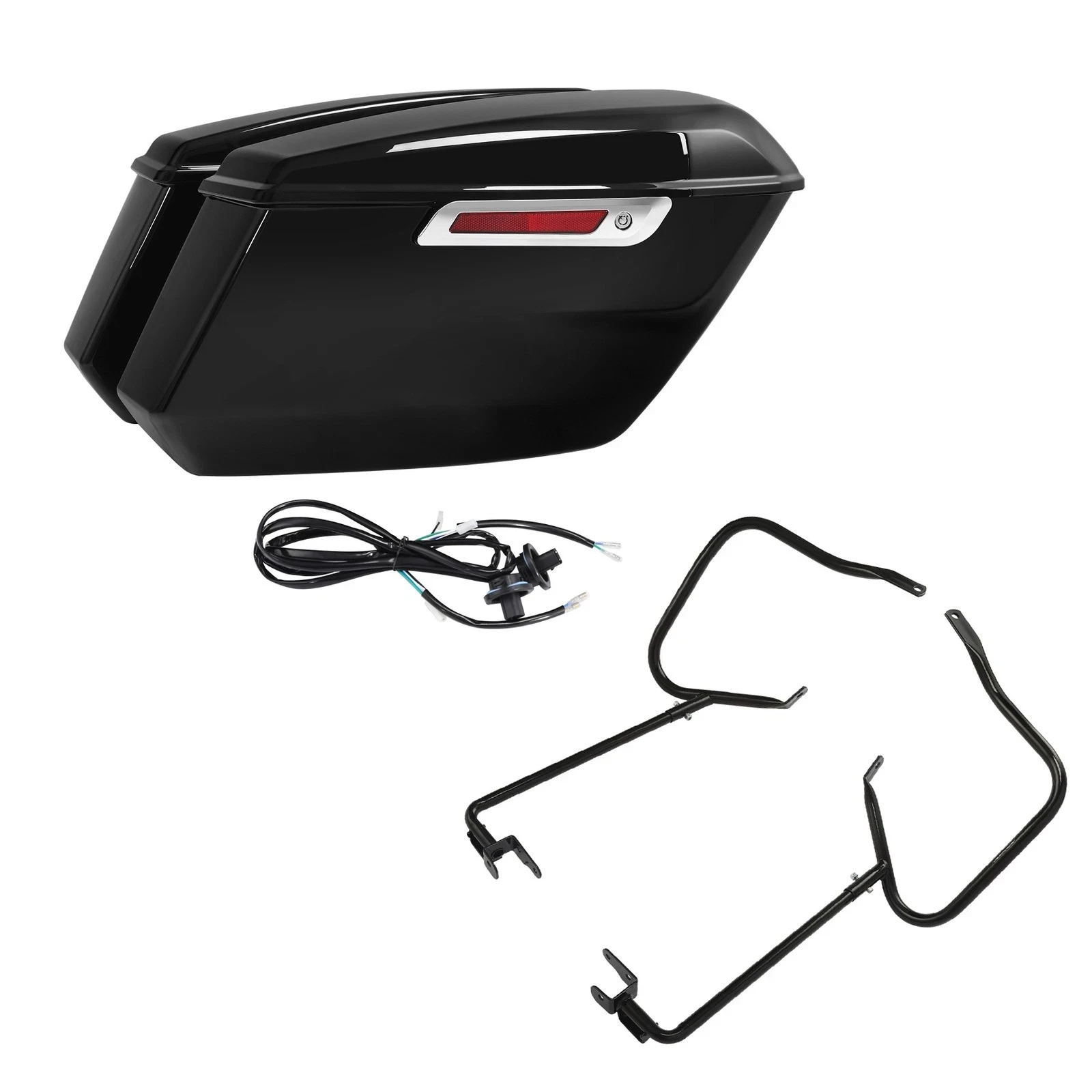 

Motorcycle Saddlebags Bracket Guard Bar For Harley CVO Street Glide Road Glide 2023-2025 FLTRX FLHX