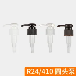 10PCS PP Lotion Pump Head Soap Pump Liquid Lotion Dispenser Head 24 Thread Bathroom Liquid Soap Dispenser Bottle Press Nozzle