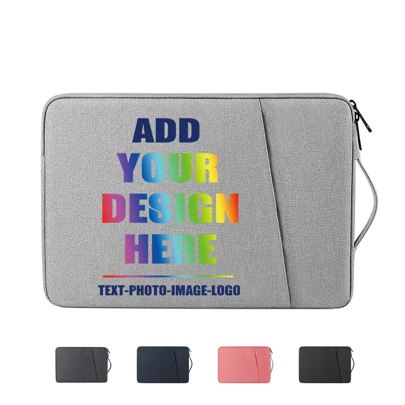 

Personalized Customized Logo Handbag Waterproof Laptop Case Notebook Sleeve Computer Bag Company Gift