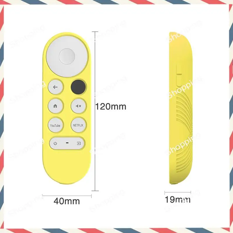 M20K لينة غطاء من السيليكون لجوجل Chromecast التحكم عن بعد الغطاء الواقي شل لجوجل التلفزيون 2020 صوت التحكم عن بعد H Du