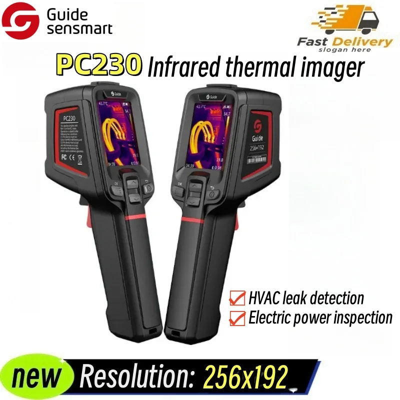 Guide PC230 Portable Infrared Thermal ImagerI Thermalgraphic Imager vwith IP54 for Electrical Troubleshooting