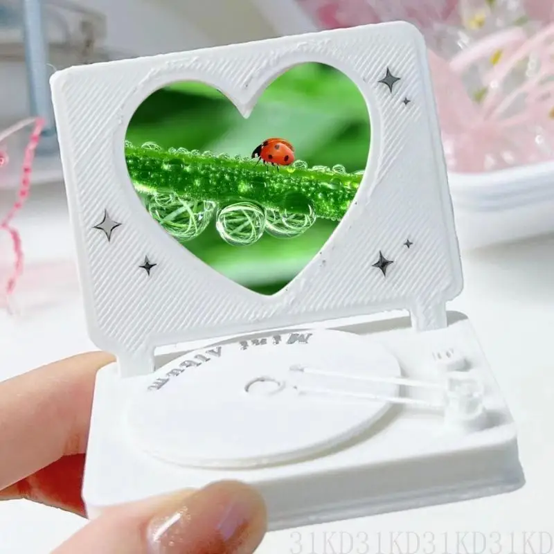 

31KD Record Player Silicone Mold Table Ornament Mold Photo Frame Resin Mold Resin Shaker Mold for DIY Home Decor