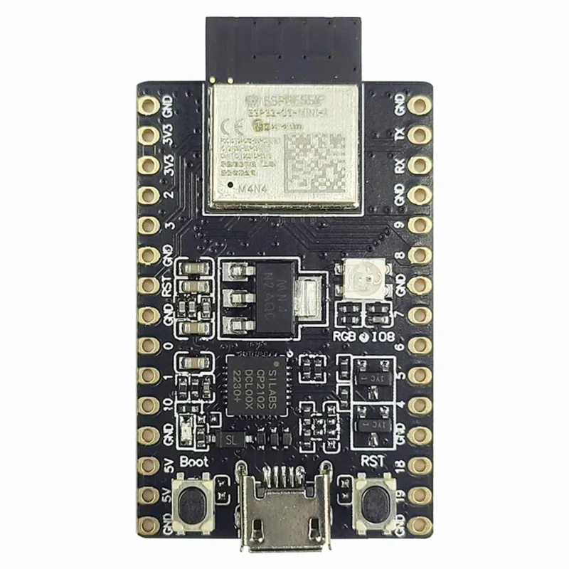 ESP32 C3 Mini Wifi BT Module Development Board Low Power Consumption 4MB Flash ESP32-C3-MINI-1-N4 CP2102 Micro USB