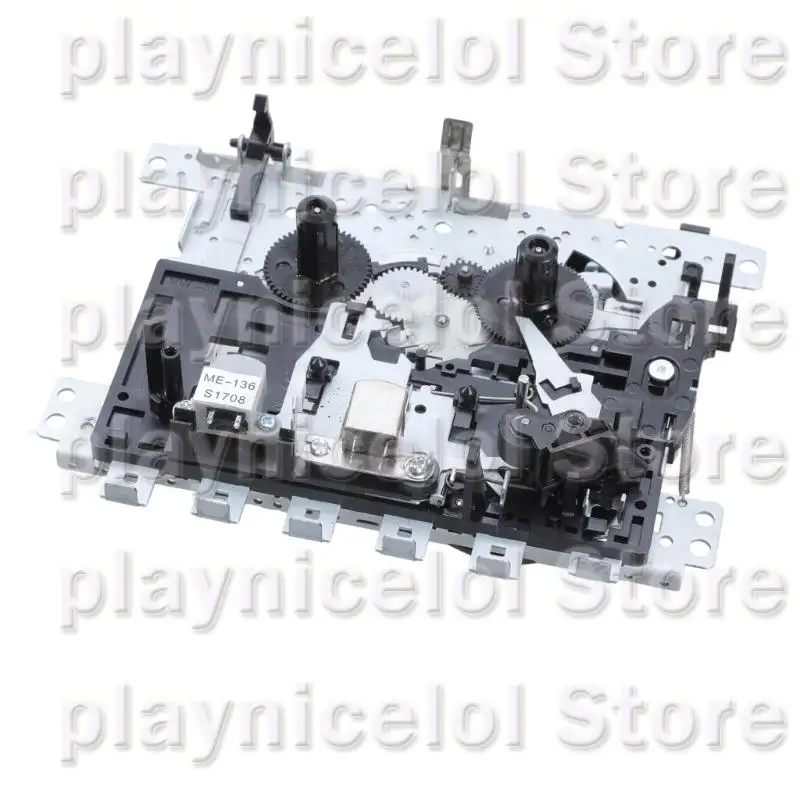 E8BAすべての金属テープレコーダームーブメントプレーヤーパーツ9VモーターDIYの変更と修復メカニズムのため