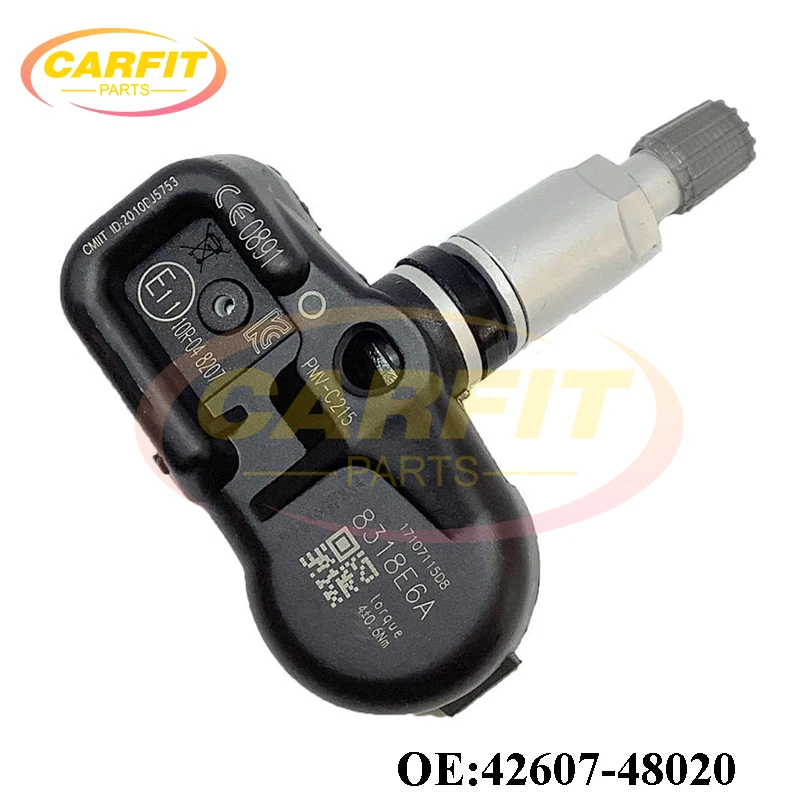 New OEM 42607-48020 4260748020 TPMS Tire Pressure Sensor For Lexus ES LS LX RX Toyota Camry C-HR Land Cruiser RAV4 Auto Parts