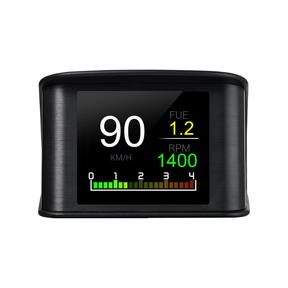OBD2 P10 Head Up Display HUD - Avertisseur Vitesse RPM Consommation Carburant - Universel Voiture