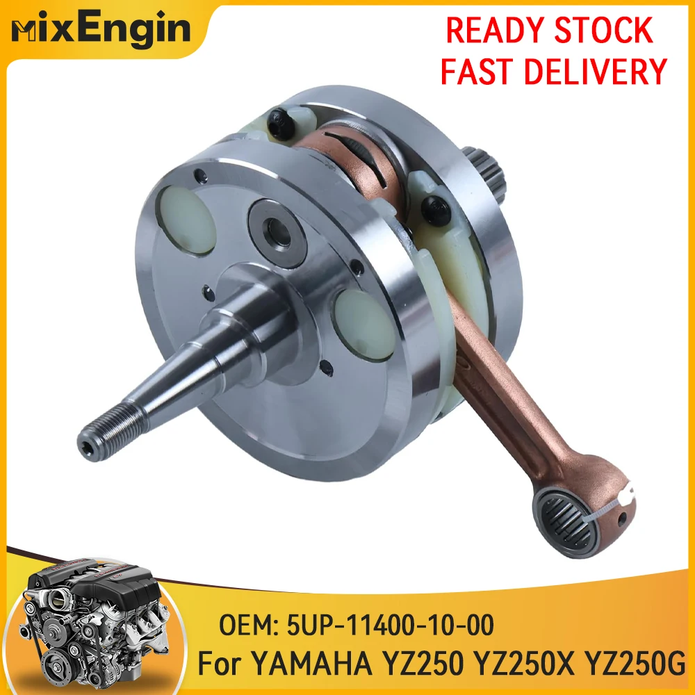 

Motorcycle Engine Crankshaft Assembly connecting Rod For YAMAHA YZ250 YZ250X YZ250G YZ250 X 249 CC 2003-2024 5UP-11400-10-00