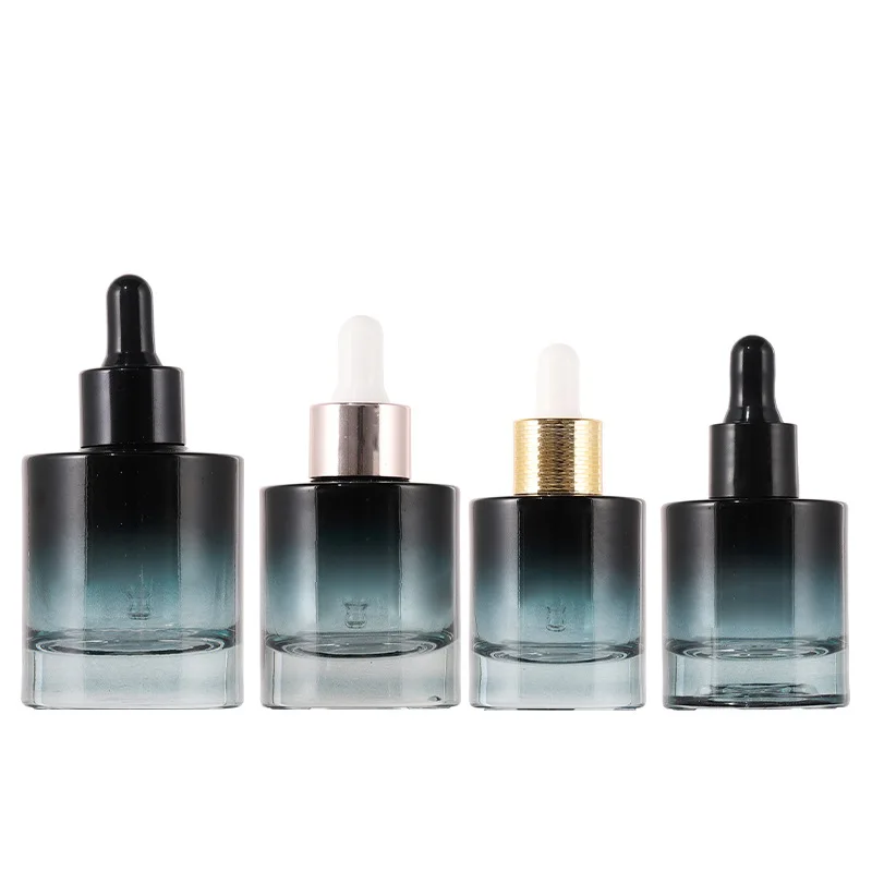 

10PCS Dropper Bottle Glass Bottle Essential Oil Aromatherapy Skin Care Liquid Bottle For Massage Straw Bottle Refillable
