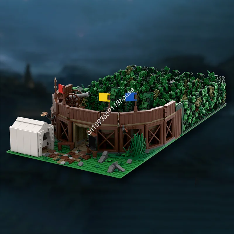 2222 قطعة MOC Triwizard المتاهة هاري بوتر نموذج بناء لعبة كتل هدية الكريسماس العمارة الإبداعية فكرة الطوب عيد ميلاد #2