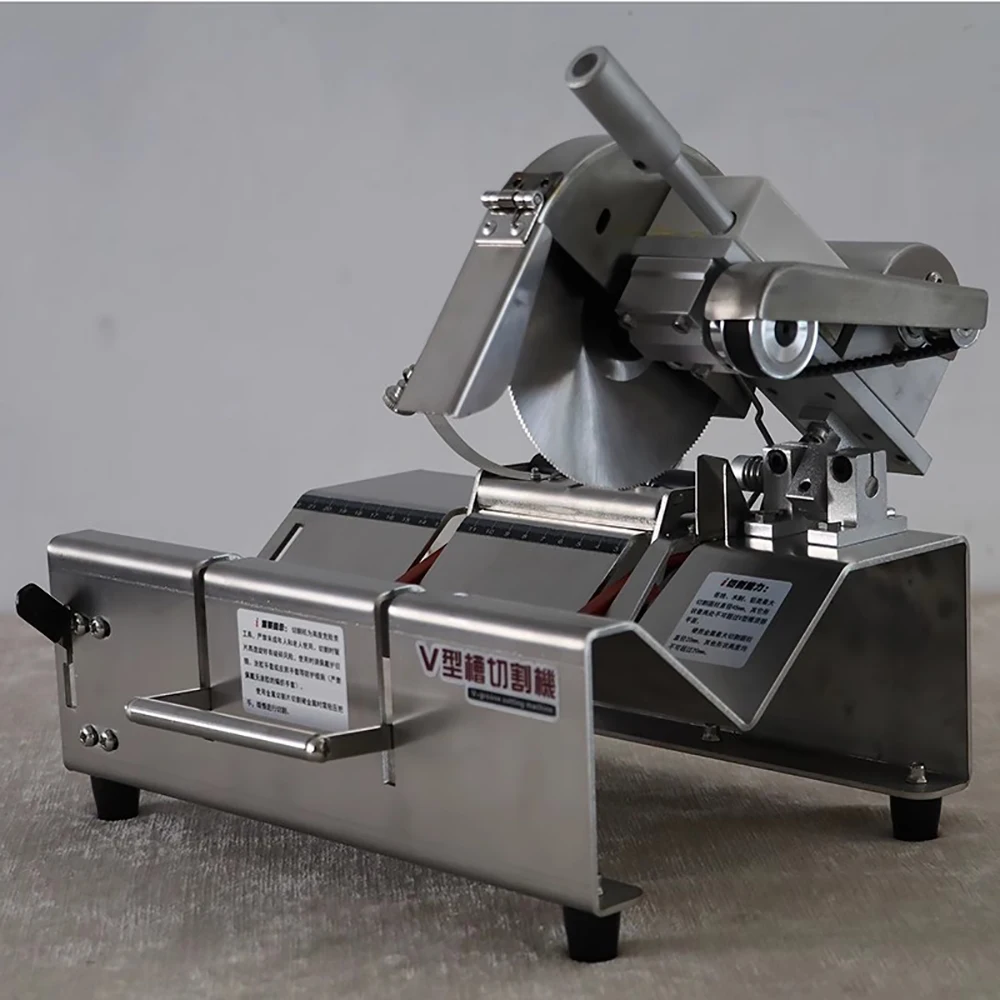 AC 220 V V-Groove Multifunktions-Präzisionsschneidemaschine – für Räucherstäbchen, Holz, Kupfer, Aluminium, Eisen, Edelstahl