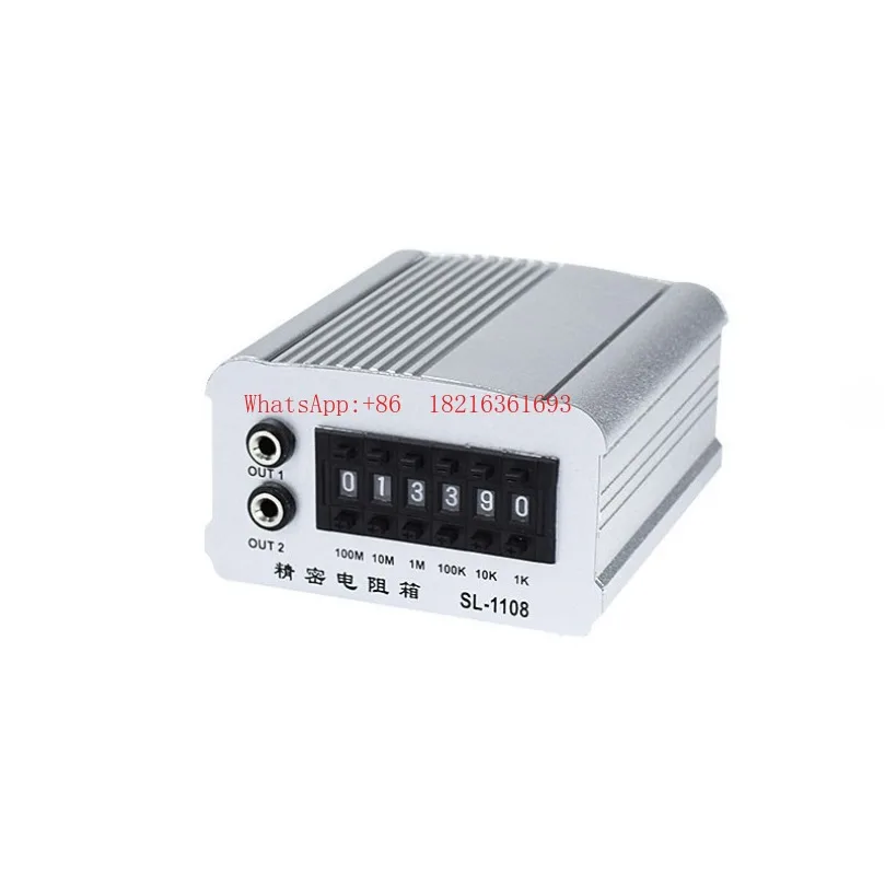 Laboratory Adjustable Resistor Simulation Varistor Wide R Precision Resistor Calibration Box Electronic Instrument