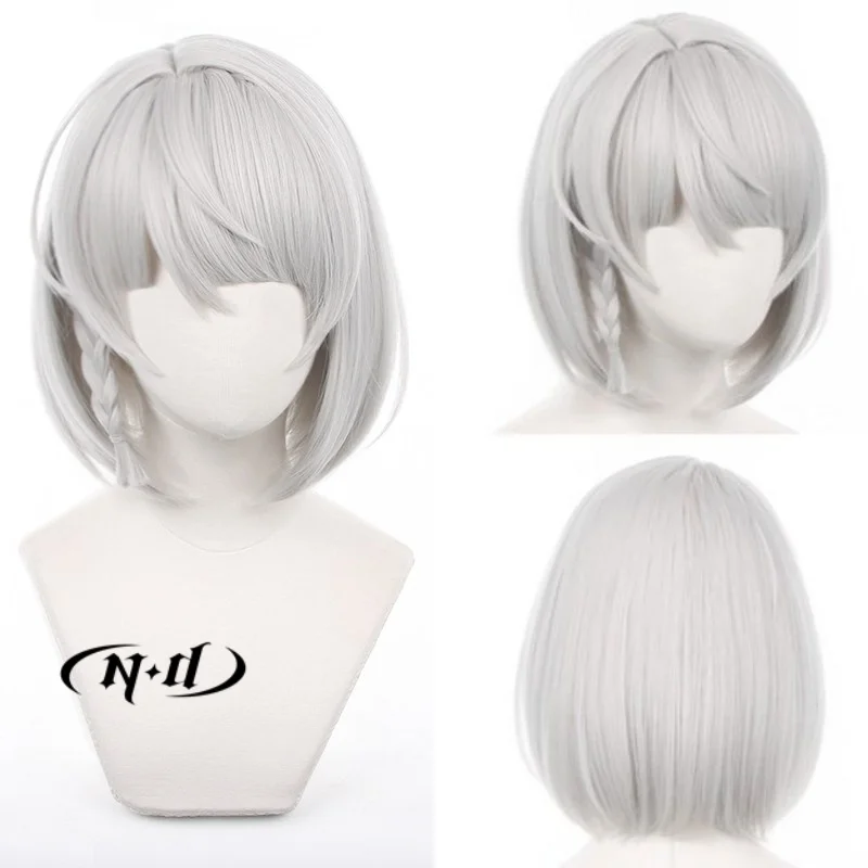 ND Soldier 0 Anby ZZZ Cosplay Wigs Hairpiece Zenless Zone Zero Cosplay Hair Wig for Comic Con Coser Costume Party Heat Resistant