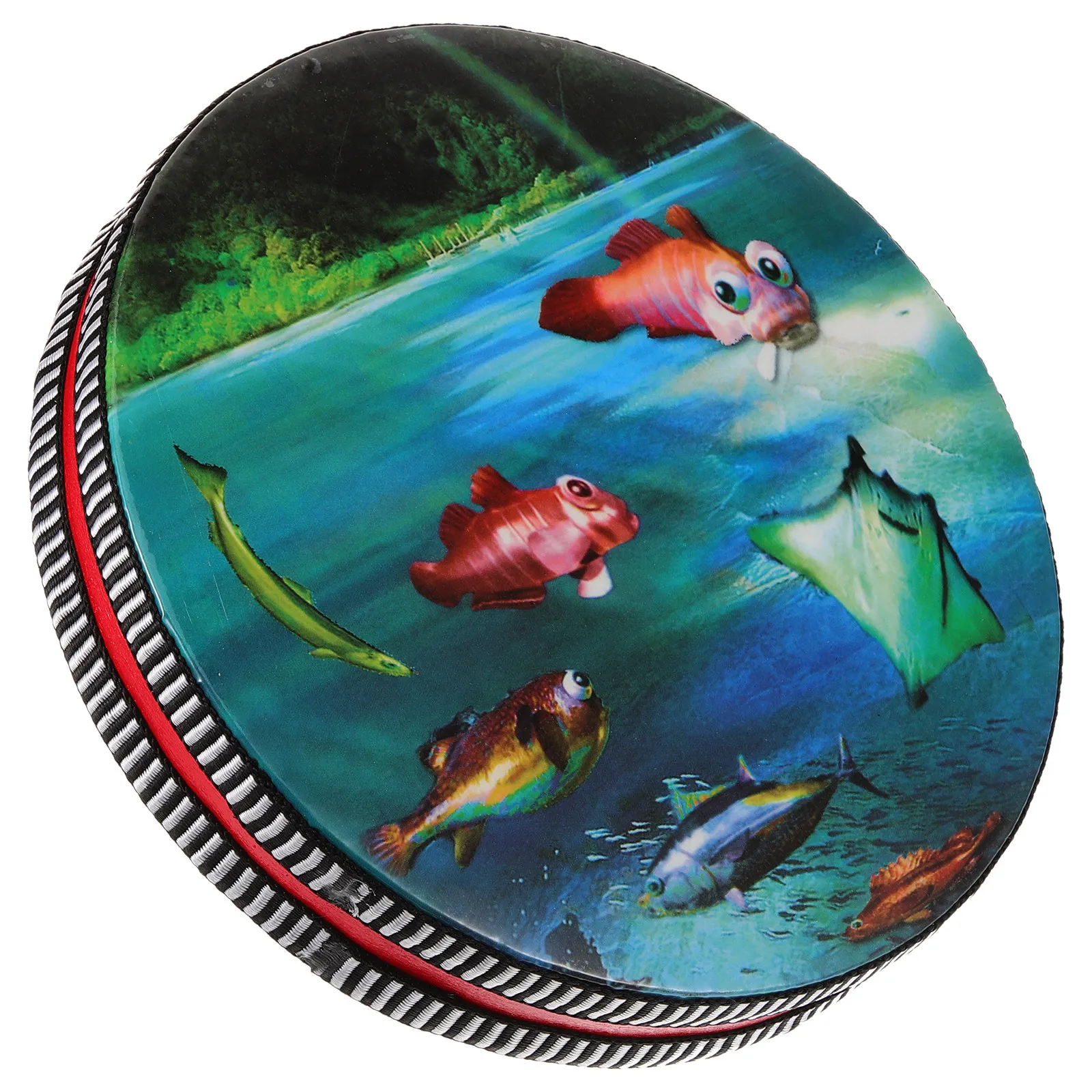 

Музыкальный инструмент Ocean Drum с гладкой поверхностью, прочный, для детей, развивающий, ударный, для музыкальных занятий в классе