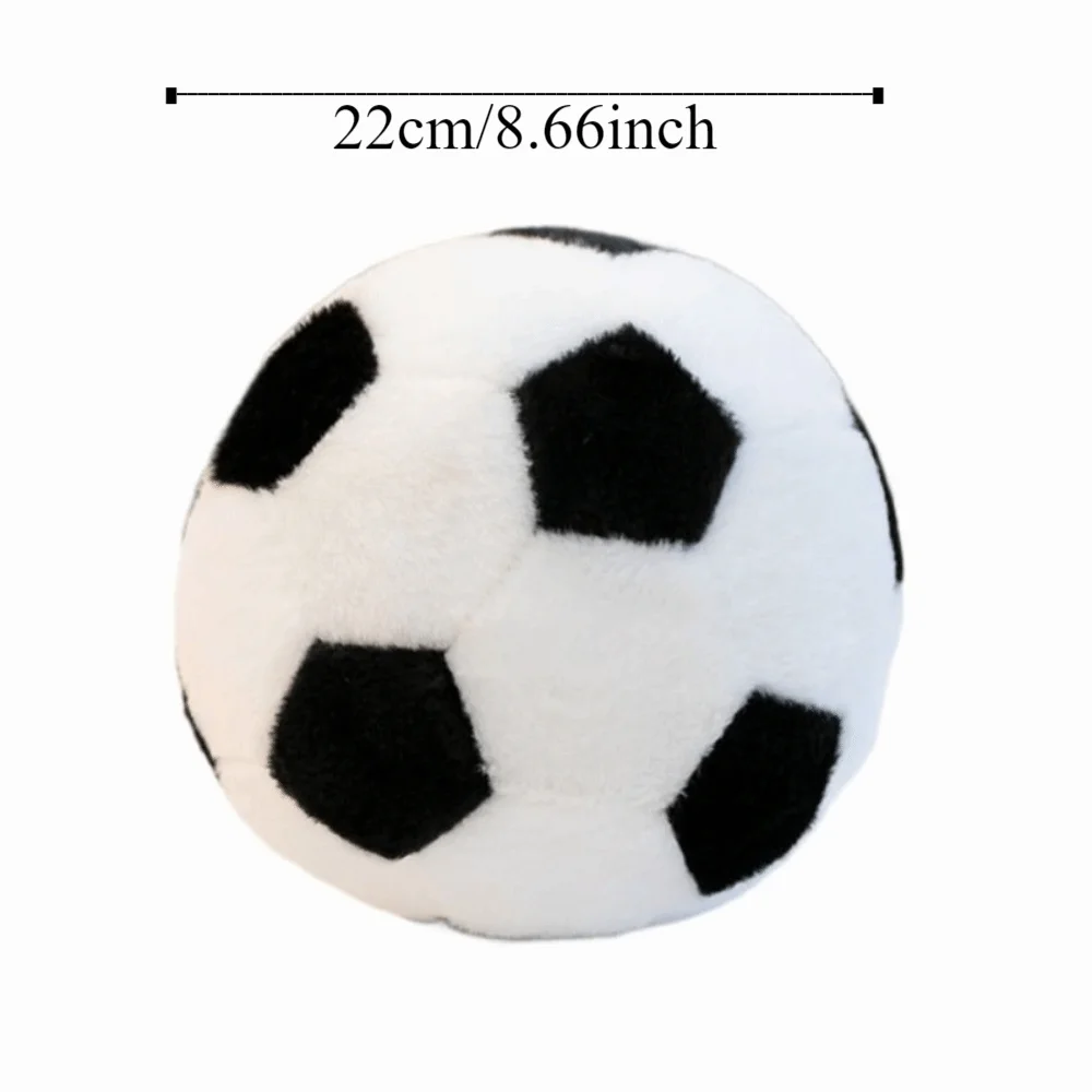 Lovely Ball Shape Round Football Soft Funny Football Throw Pillow 12cm/17cm Stuffed Football Friends Birthday Gifts view 6