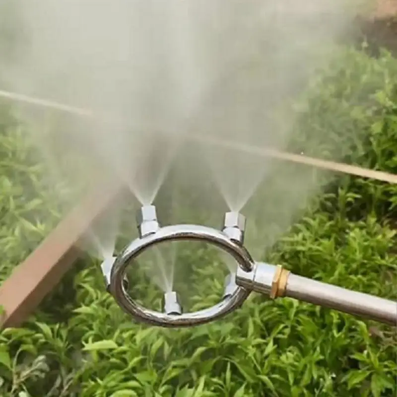 Rociador eléctrico de alta presión para agricultura y jardín, boquilla de pulverización Superfina, dispensador de pulverización, 3/4/5 cabezales, M14