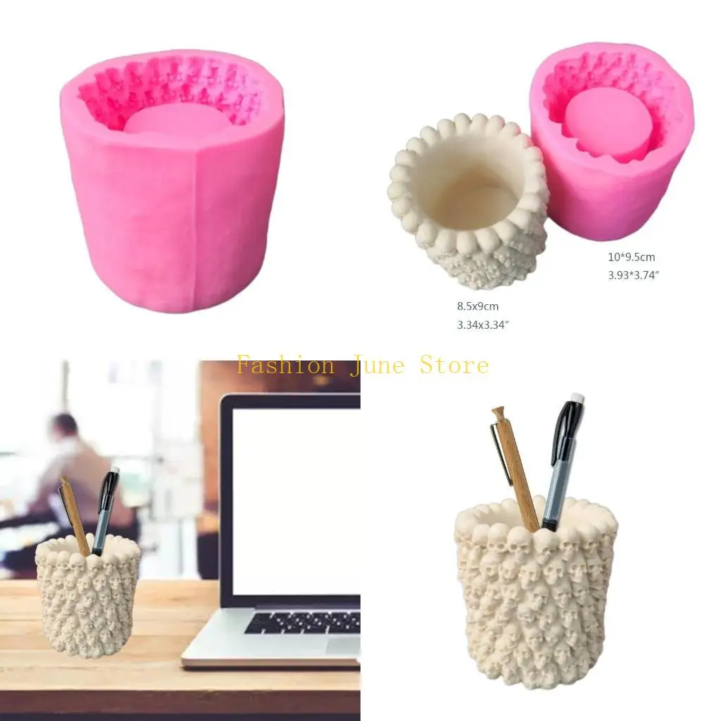 

N5ka flowerpot pen holder плесень эпоксидная смола