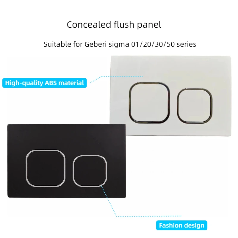Modern Style Concealed Flush Panel Sigma Water Tank Flush Valve Geberit Water Tank Button