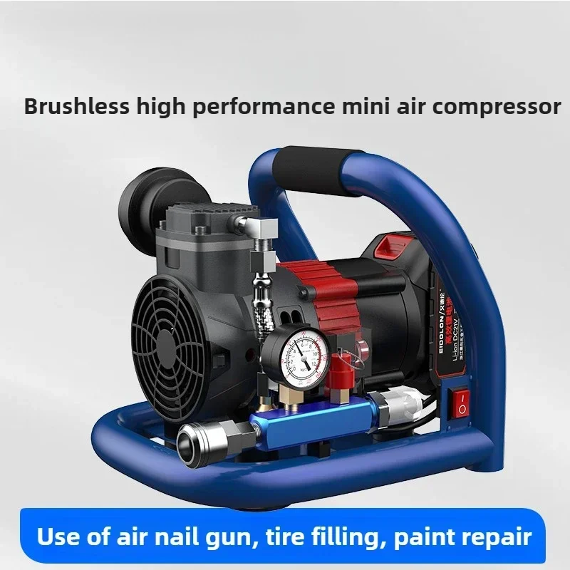 

Lithium battery small compressor mini pump portable compressor automobile air pump woodworking