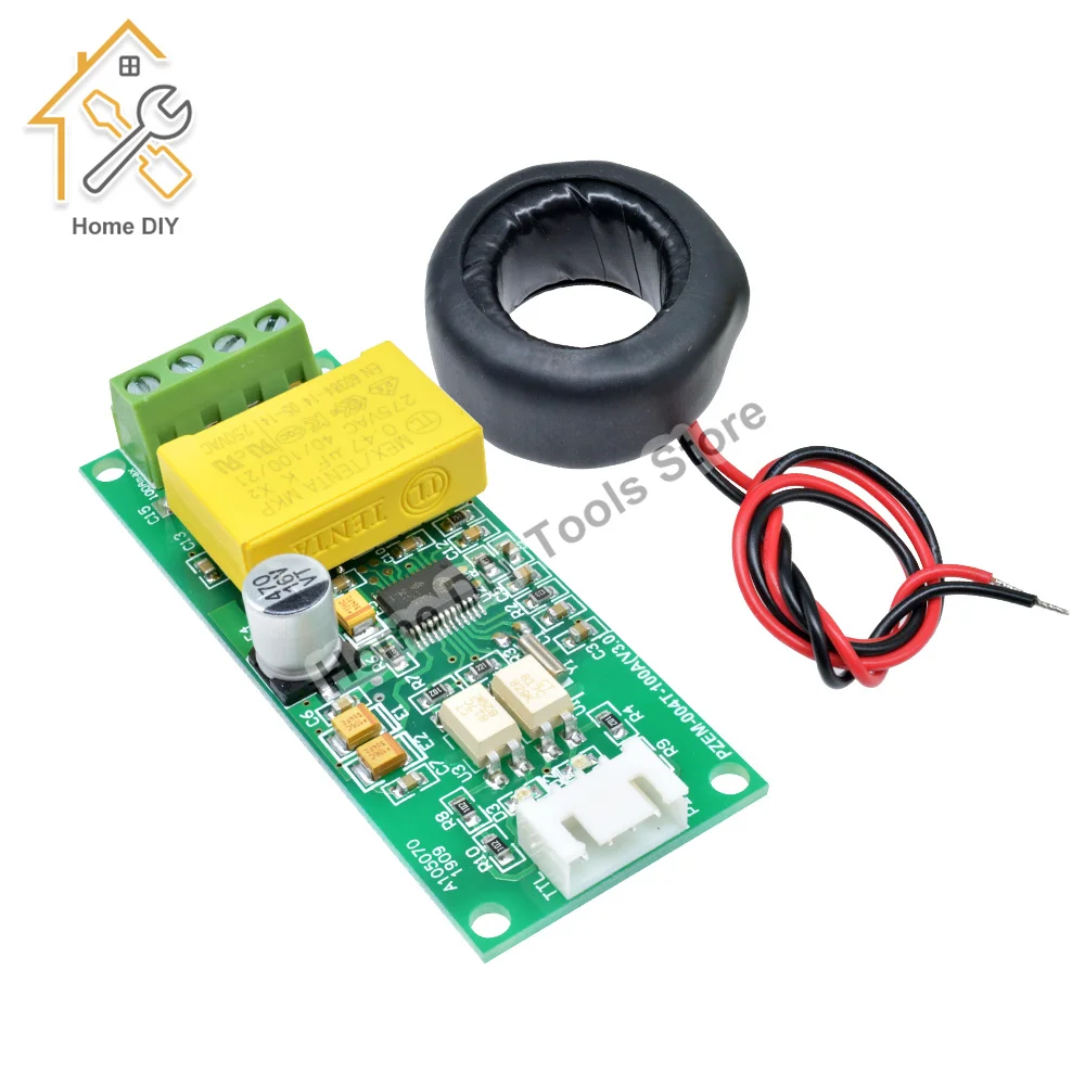 AC Digital Multifunction Meter Watt Power Volt Amp Current Test Module PZEM-004T For Arduino TTL COM2\\COM3\\COM4 0-100A 80-260V