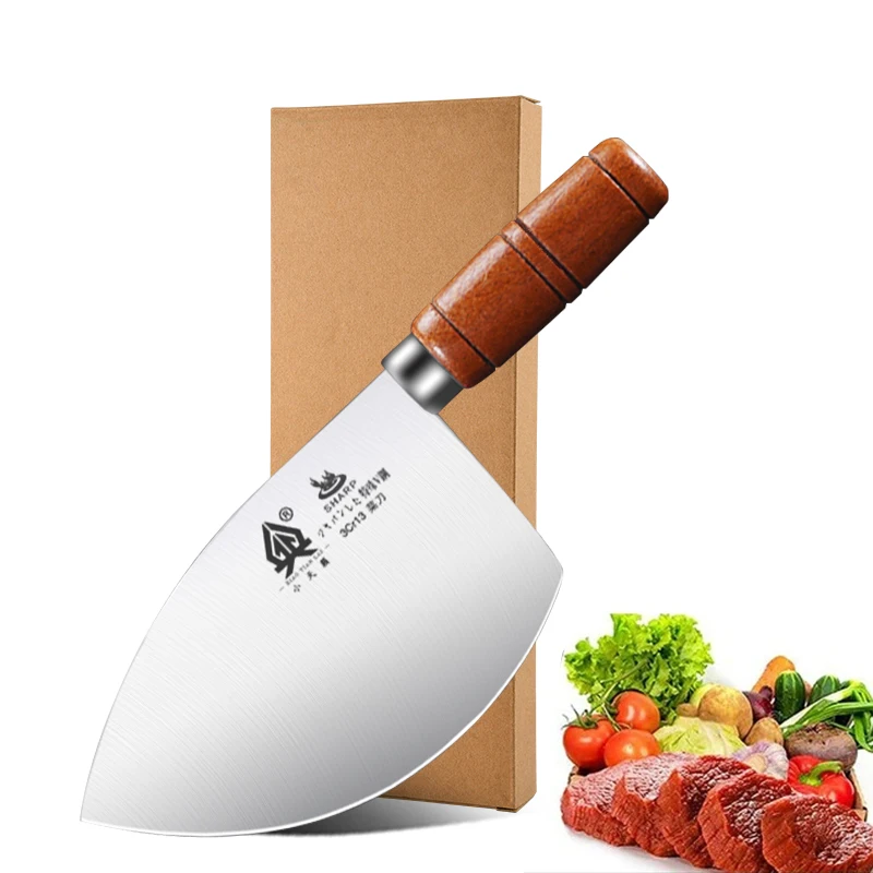 Fish kill knife special knife salmon tuna open back cut fish knife stainless steel fish head knife slicing knife TB9195