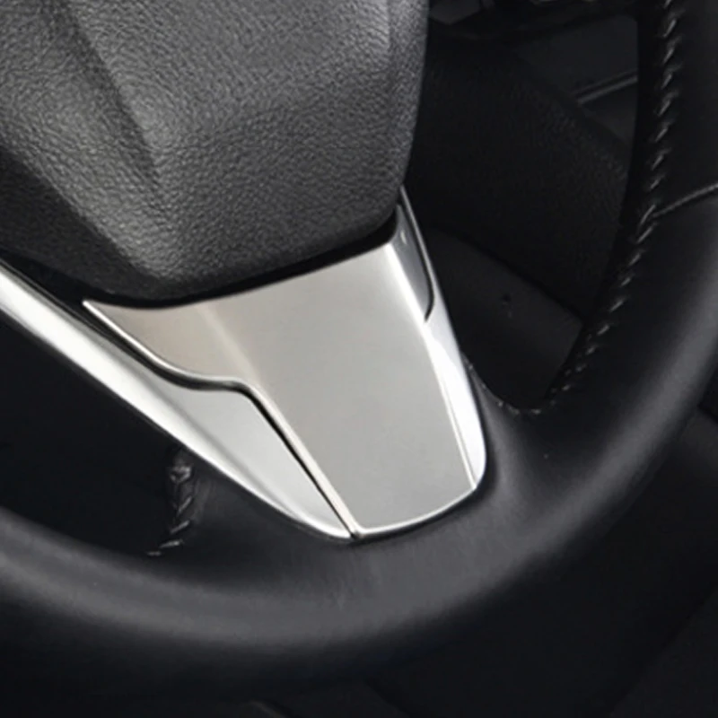 Car Interior Steering wheel decorative Cover Sequins Emblem Badge Sticker for Honda CRV CR-V 2017 2018 2019 2020 2021 Accessorie