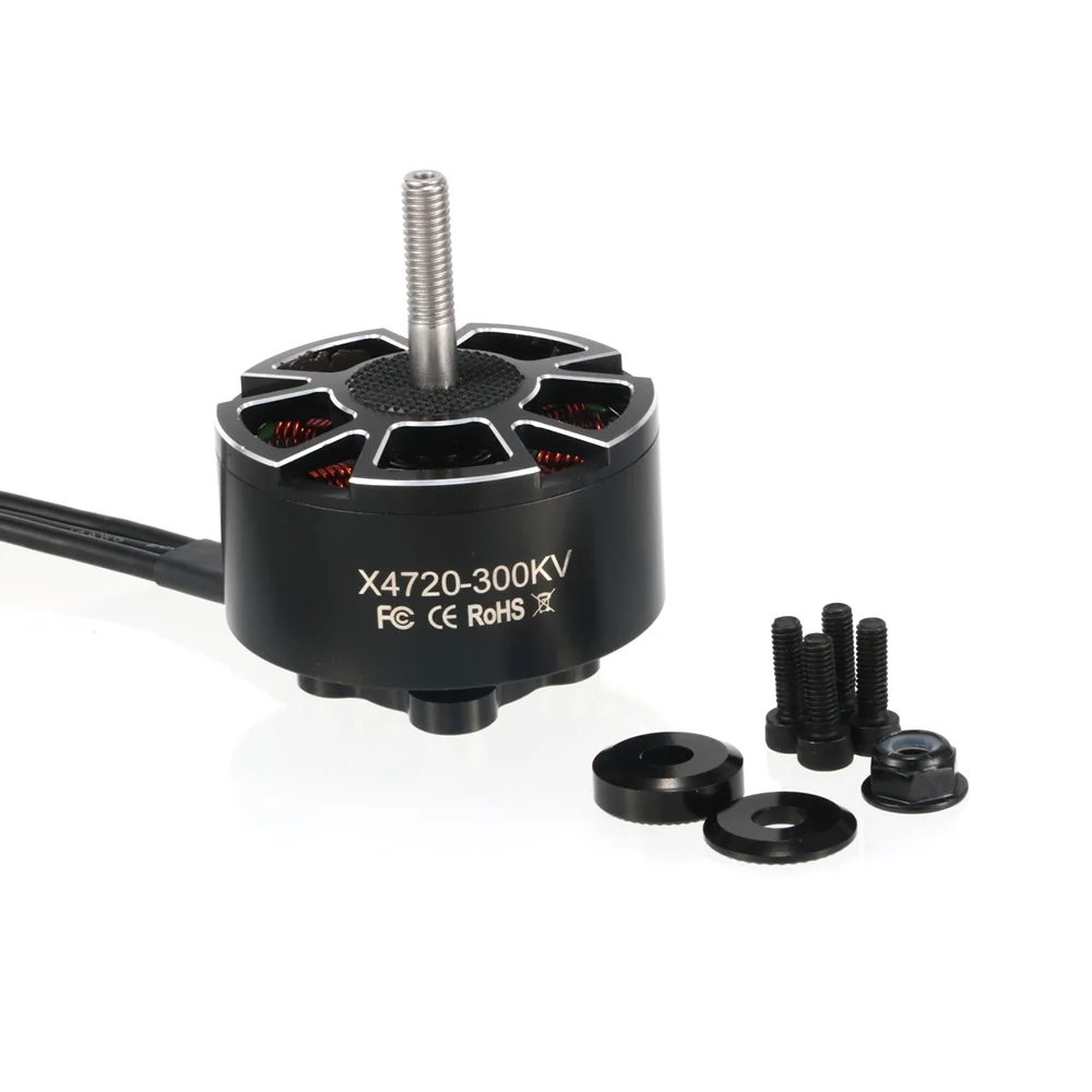 4 Pcs Angel X4720 300KV RC Brushless Motor 12N14P High Power Long Range Drone Motor for 13