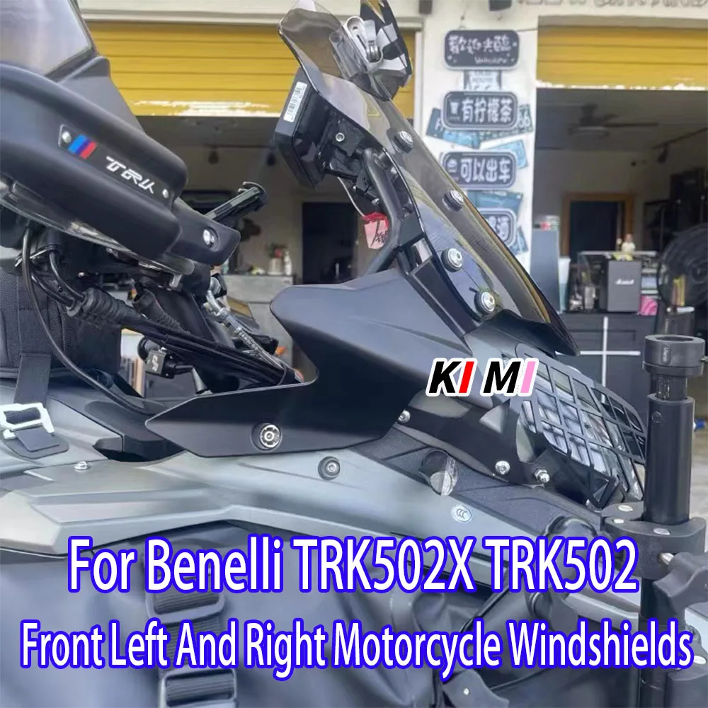 

For Benelli TRK502X TRK502 TRK 502 Front Left Right Motorcycle Windshields Windscreens TRK-502X