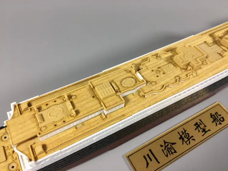 チュアンユ-cy70008-タイタニック号木製甲板と錨鎖モデルキット、船舶模型愛好家向けのedumodel-424付き