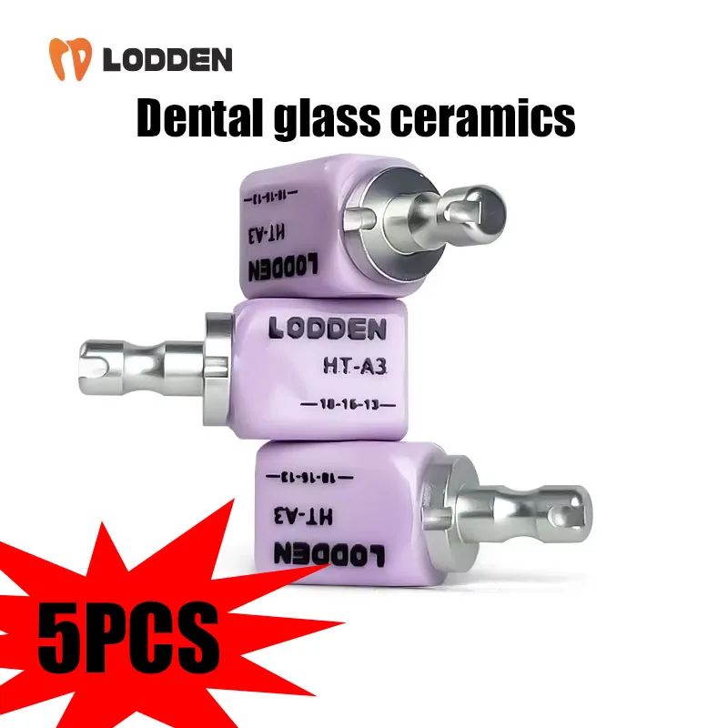 

LODDEN 5pic/box dental C14 glass-ceramic LT/HT suitable for CAD/CAM chairside economical restorative aesthetic ceramic systems