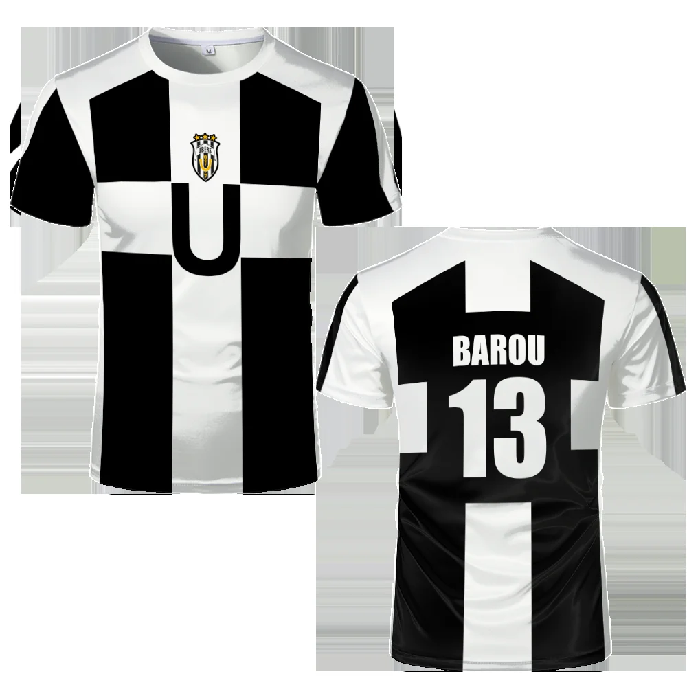 2025 الصيف خمسة أشخاص نمط VL Replika أنيمي Uber الأزرق قفل كامل طباعة الرجال التي شيرت تأثيري كرة القدم جيرسي كرة الصالات نمط المحملة #3